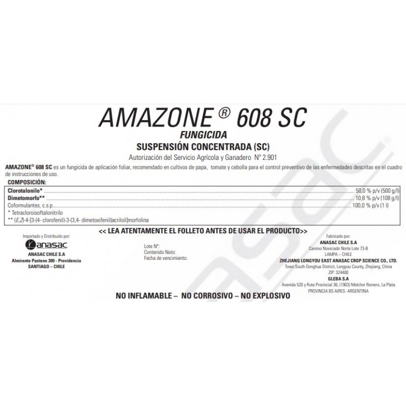AMAZONE 608 SC (1 L) - Imagen 2