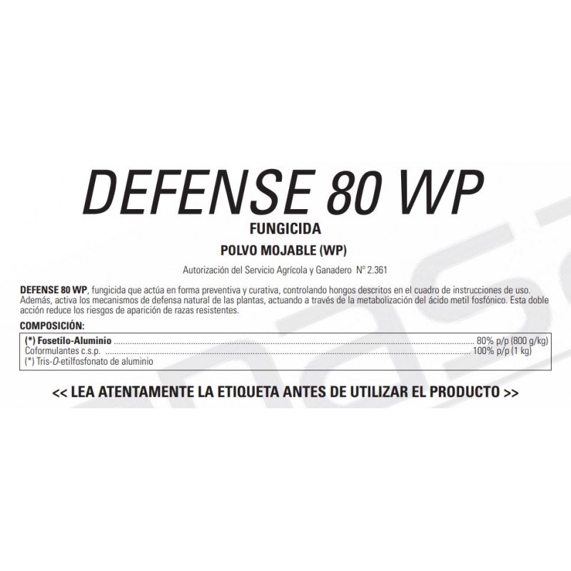 DEFENSE 80 WP (1 KG) - Imagen 2